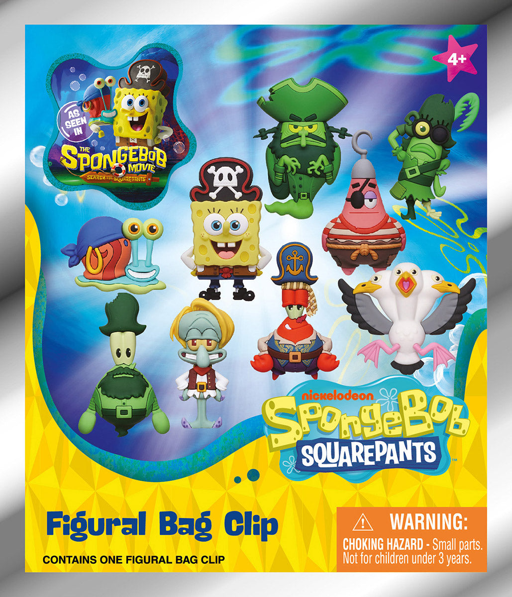 SpongeBob Movie 3D PVC-Taschenanhänger