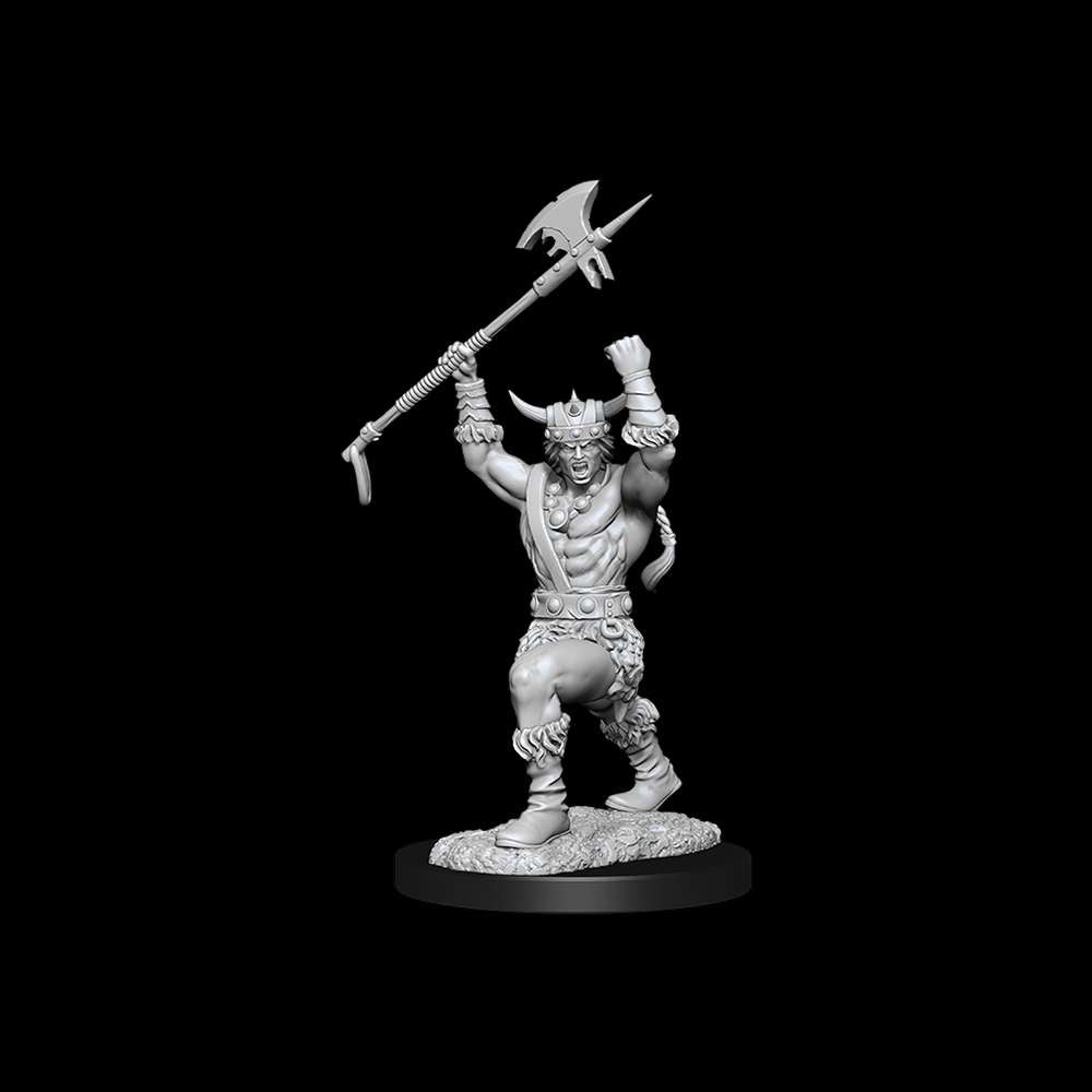 D&D Nolzur's Marvelous Miniatures Human Male Barbarian 2