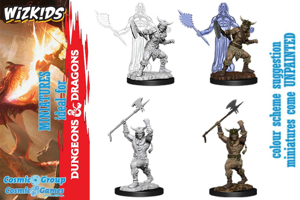 D&D Nolzur's Marvelous Miniatures Human Male Barbarian 2