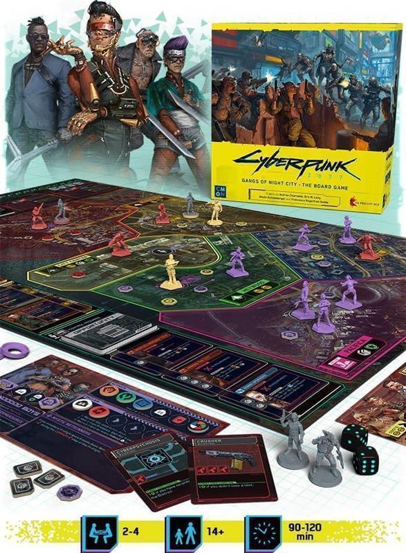 Cyberpunk 2077 Gangs of Night City -The Board Game (EN)