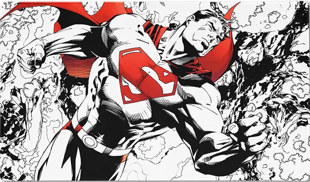 Dragon Shield Playmat + Tube Superman Core