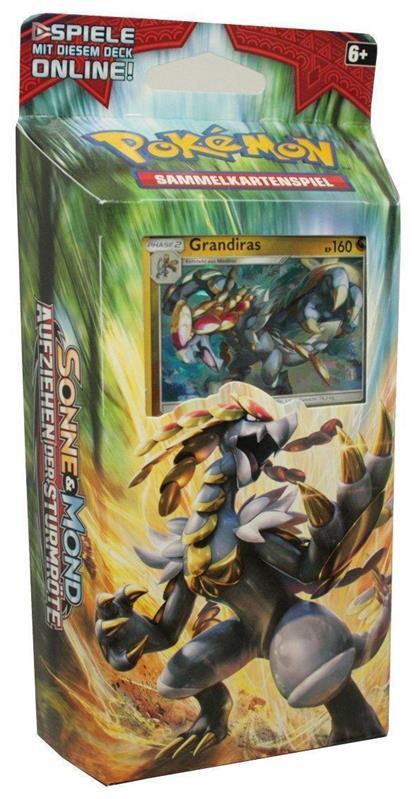 Pokemon Sonne und Mond Serie 4: Aufziehen der SturmröteThemendeck, German