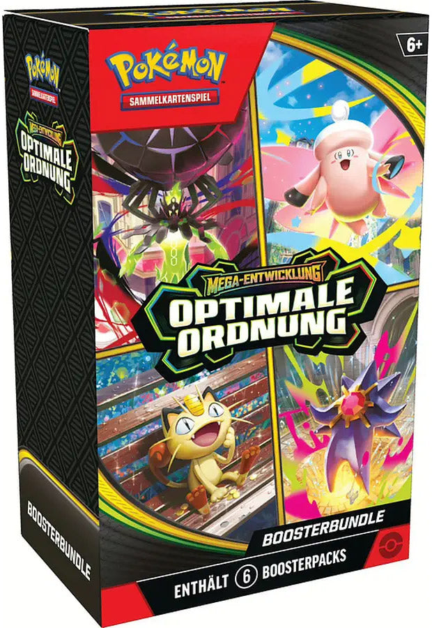 Pokémon Trading Card Game Optimal Order Booster Bundle (DE)