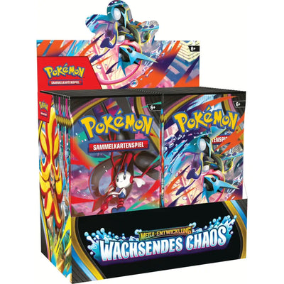 Pokémon Sammelkartenspiel ME04 Wachsendes Chaos Booster-Display (DE) (36)