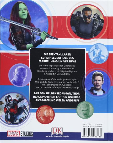 MARVEL Studios Die Marvel Kinofilme: Von Iron Man bis Avengers Infinity War