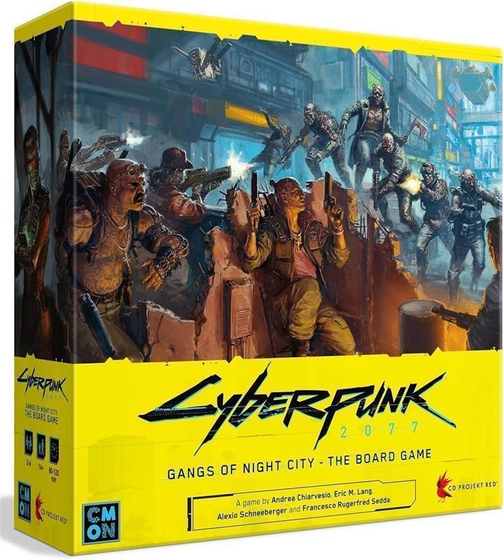 Cyberpunk 2077 Gangs of Night City -The Board Game (EN)