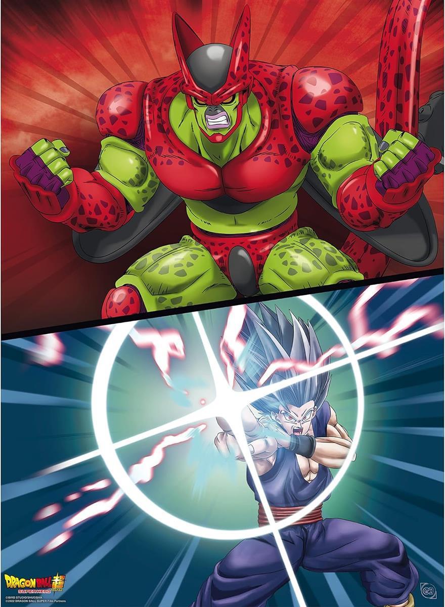 Dragon Ball Hero Chibi Poster "Gohan vs. Cell Max" 52 x 38 cm