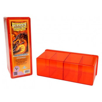 Dragon Shield - 4 Compartment Storage Box - Orange
