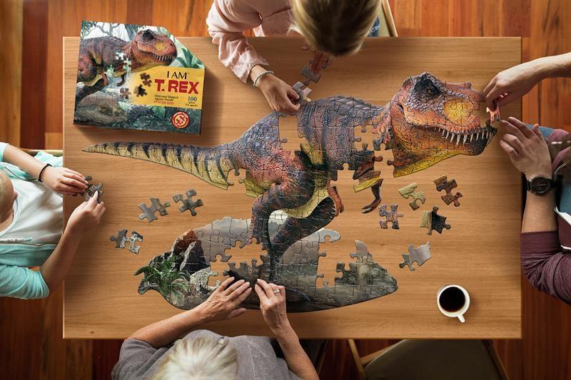 Konturpuzzle Jr. T-Rex XL (100 Teile)