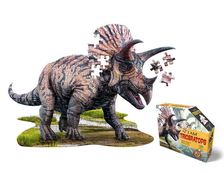 Konturpuzzle Jr. Triceratops  XL (100 Teile)