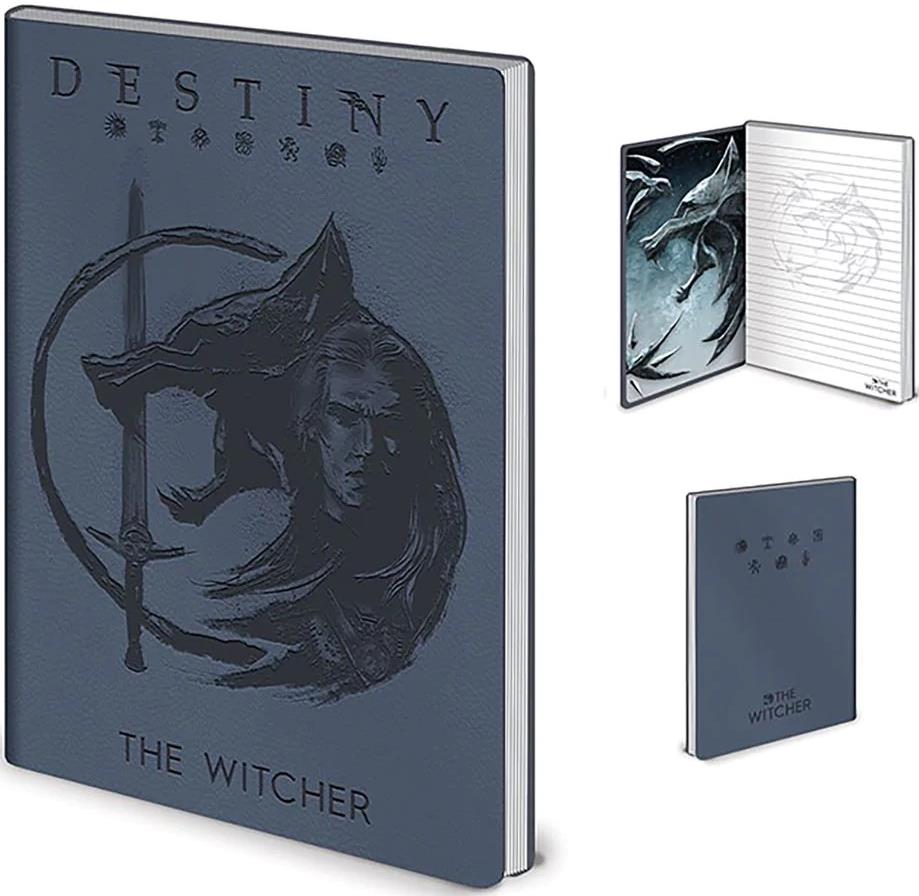 Netflix: The Witcher Premium Notizbuch "Sigils and the Wolf"