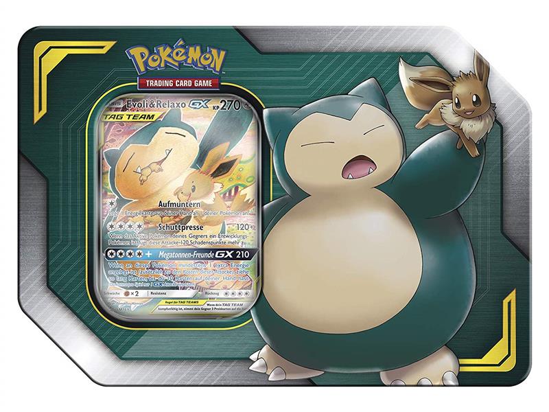 Pokemon Tag Team Tin Evoli & Relaxo