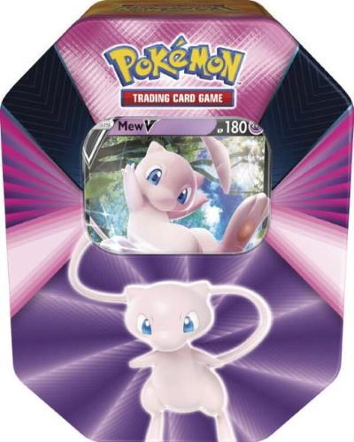 Pokemon Frühling 2021 Tin (Mew-V, Galar-Lahmus V, Lucario-V)