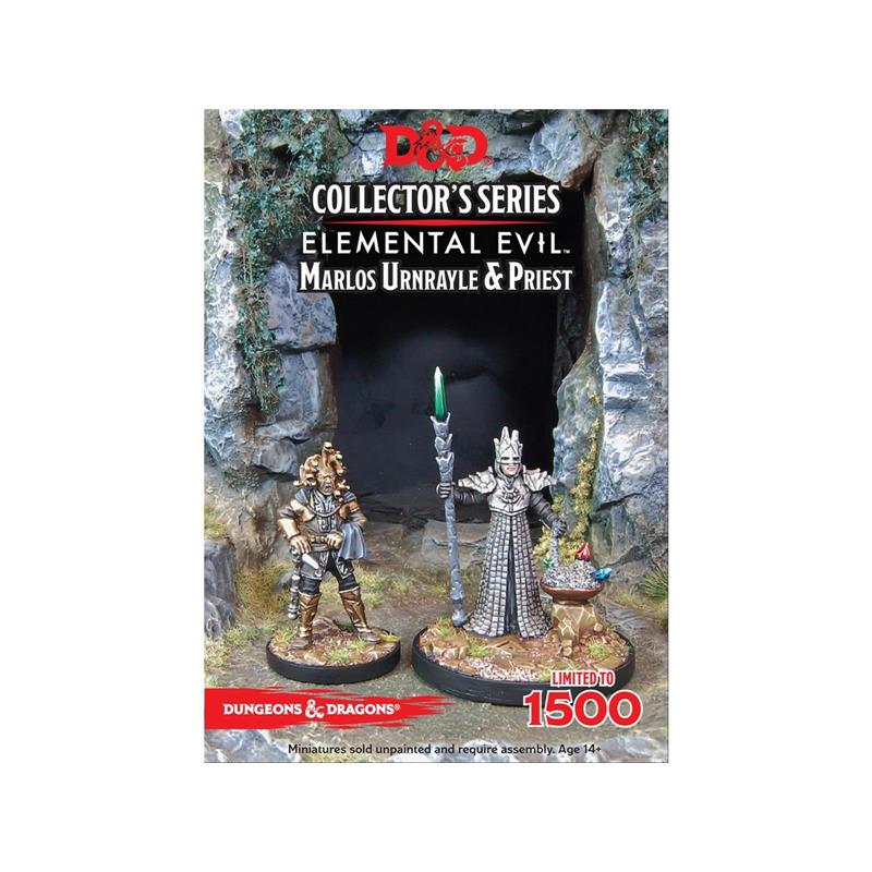 D&D Princes of the Apocalypse - Marlos Urnrayle & Earth Priest (2)