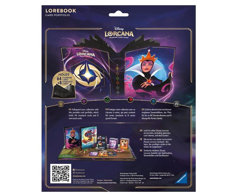 Disney Lorcana: Card Binder The Evil Queen