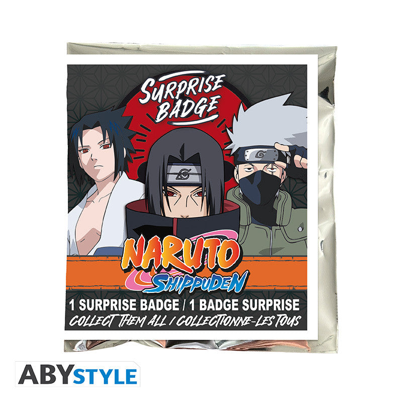 Naruto Shippuden Mystery Badge 50 mm (Blind Bag)