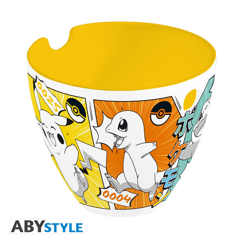 Pokémon Ramen Bowl with Chopsticks - Starter Manga