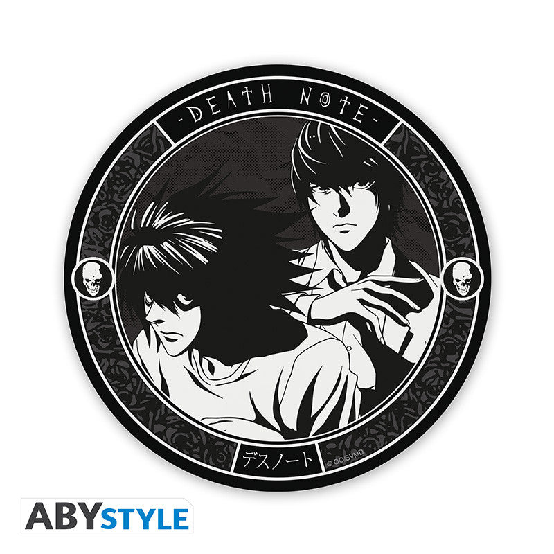 Death Note "L & Light" Ceramic Coasters