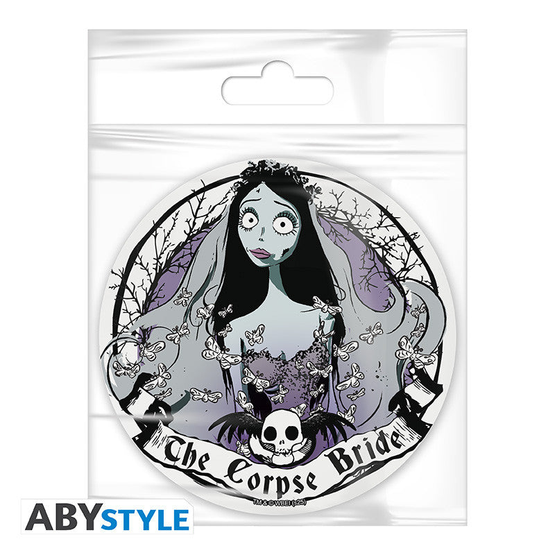Corpse Bride "Emily" Ceramic Coaster