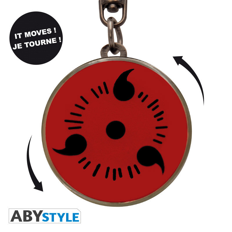 Naruto Shippuden Moving Keychain – Sharingan