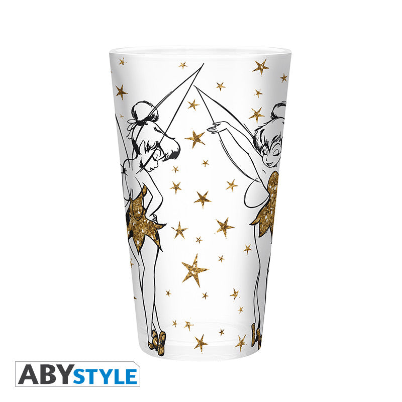 Disney Premium Glass – Tinker Bell Gold Glitter 400 ml