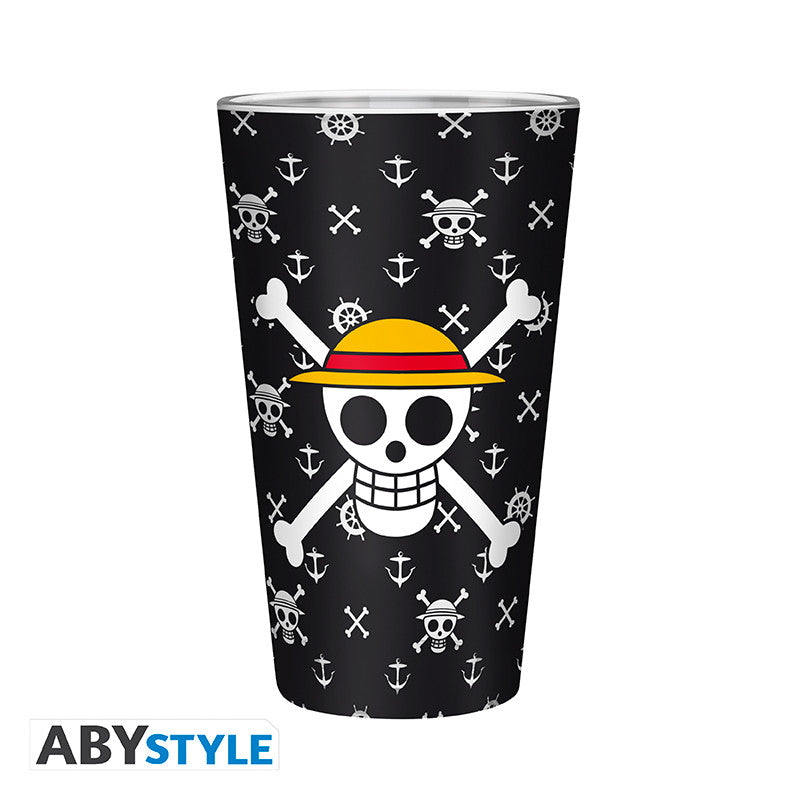 One Piece Großes Glas – Ruffy 400 ml