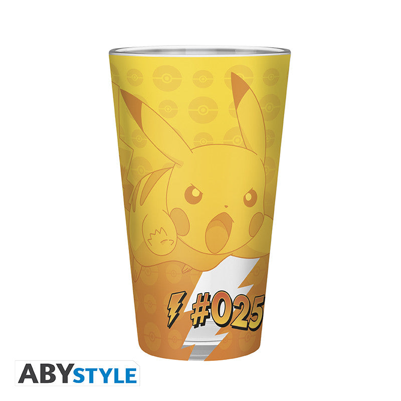 Pokémon Premium Glas – Pikachu Foil 400 ml
