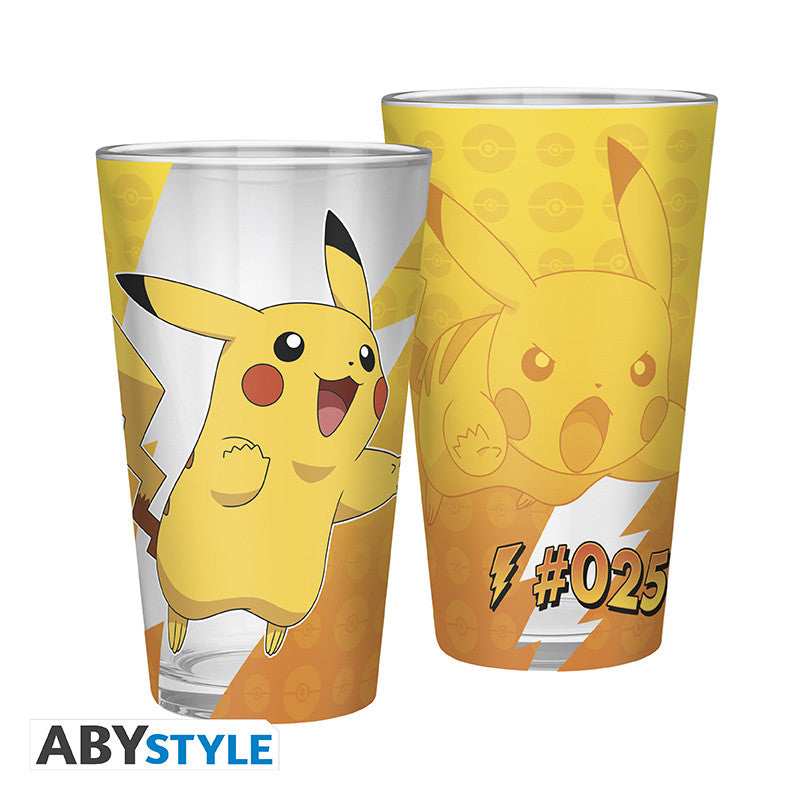 Pokémon Premium Glas – Pikachu Foil 400 ml