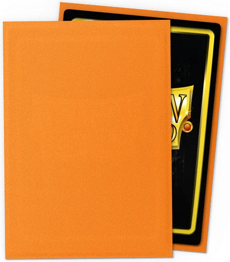 Dragon Shield Orange Matte Sleeves – Japanese Size (60)