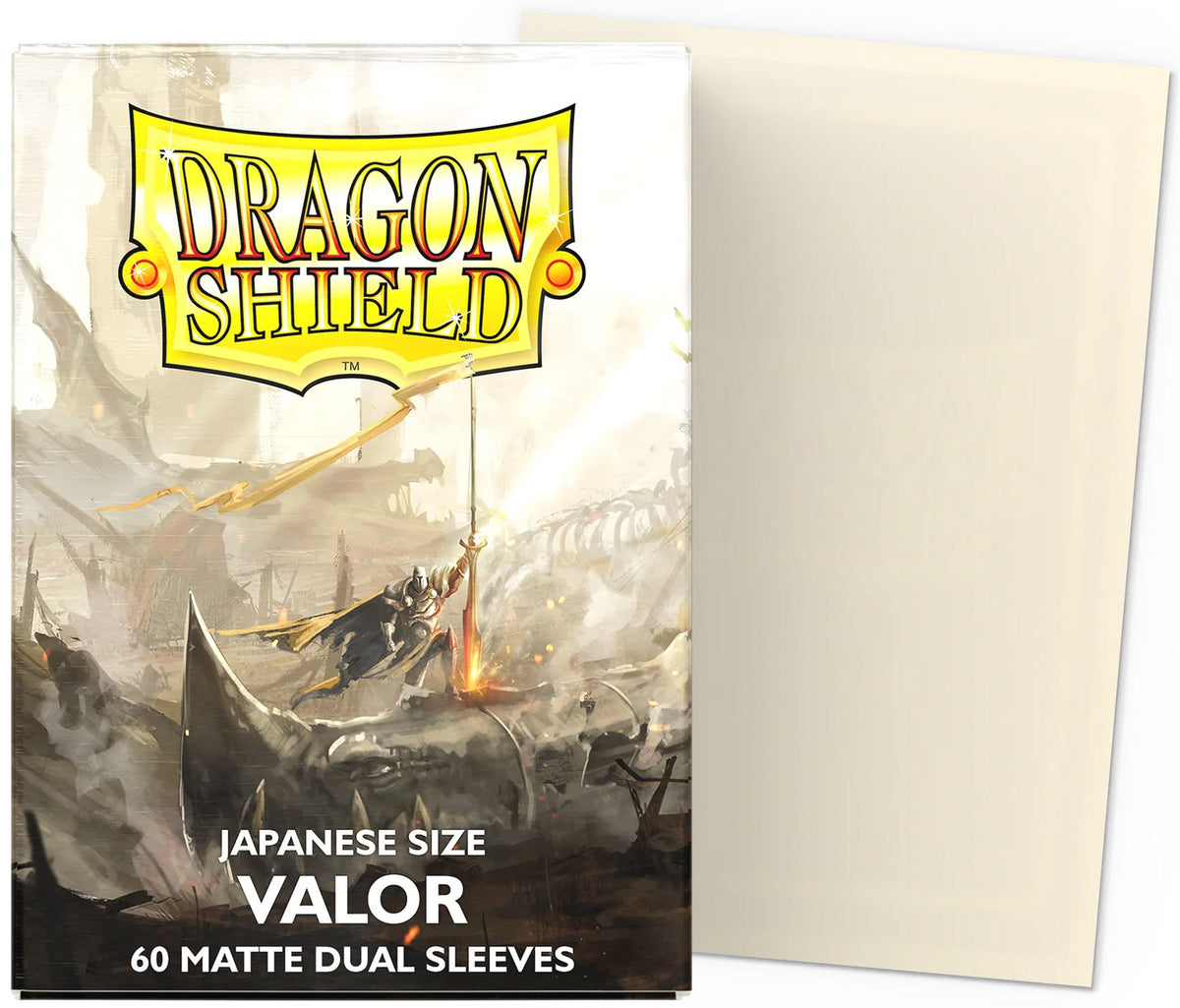 Dragon Shield Valor Matte Dual Sleeves – Japanese Size (60)