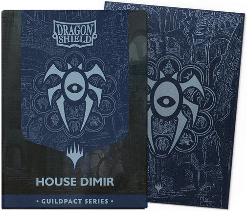 Dragon Shield x Magic: The Gathering – Guildpact Series House Dimir Matte Dual Art Sleeves (100)