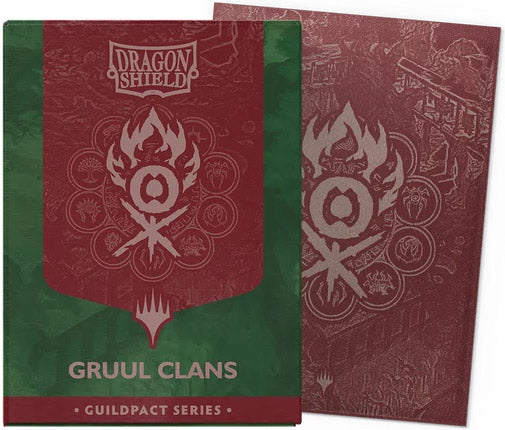 Dragon Shield x Magic: The Gathering – Guildpact Series Gruul Clans Matte Dual Art Sleeves (100)