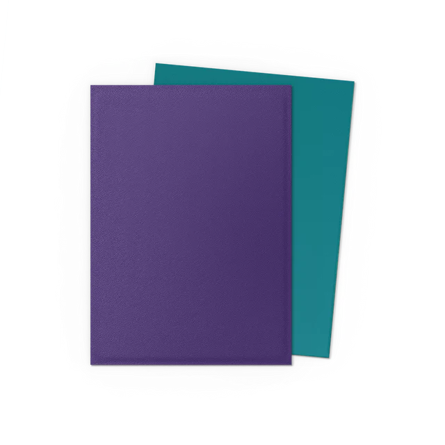 Dragon Shield Matte Dual Sleeves – Purple/Teal (100)