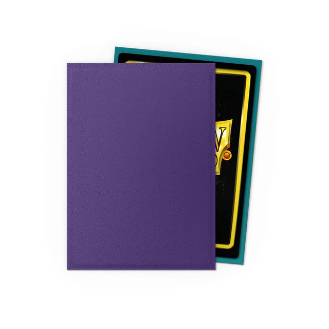 Dragon Shield Matte Dual Sleeves – Purple/Teal (100)