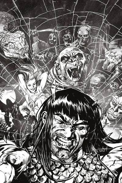 Conan der Barbar (2024) 07: Die blutige Krone, Variant B (99) nummeriert + signiert