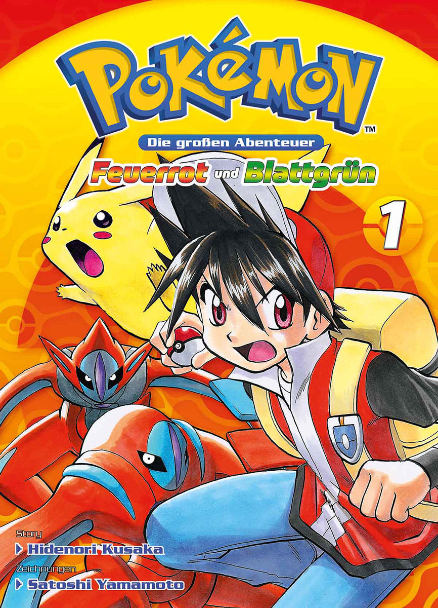 Pokémon - Die großen Abenteuer: Feuerrot und Blattgrün 01 (mit Acryl-Figur)