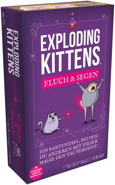 Exploding Kittens Fluchs & Segen (DE)