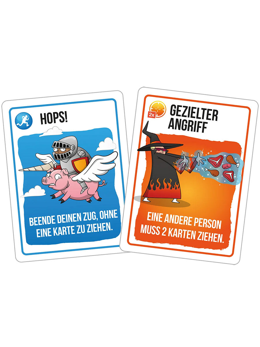 Exploding Kittens Fluchs & Segen (DE)