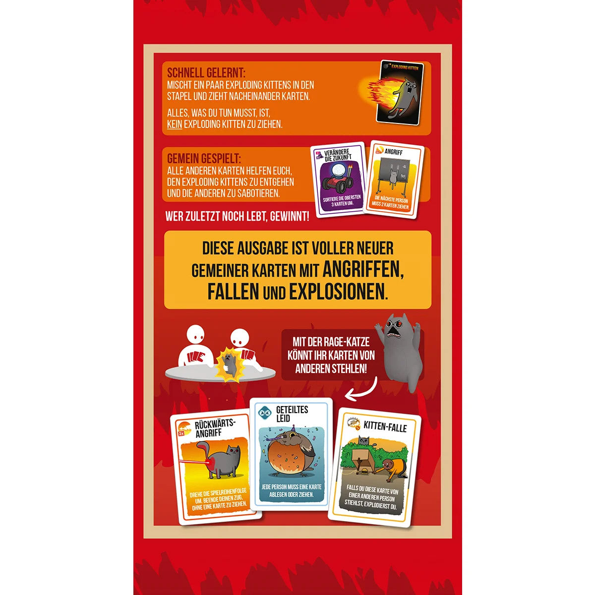 Exploding Kittens Rage Mode (DE)