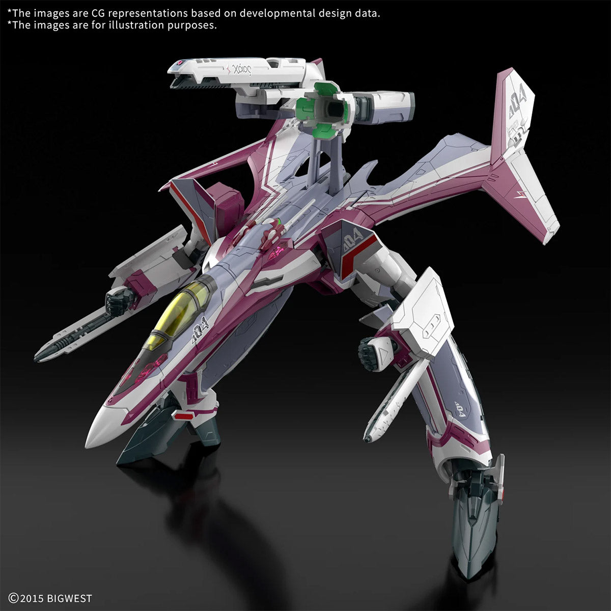 MACROSS - HG 1/100 VF-31C Siegfried (Farina Jenius) Deluxe - Model Kit