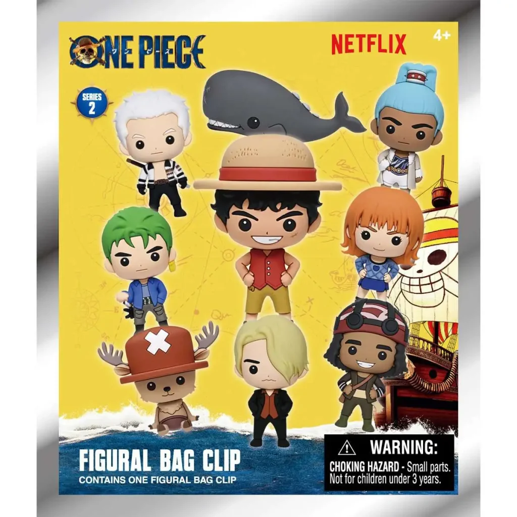 One Piece (2023) 3D PVC-Taschenanhänger Series 2 (Blind Bag)