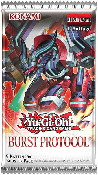 Yu-Gi-Oh! TCG Burst Protocol Booster-Pack (DE)