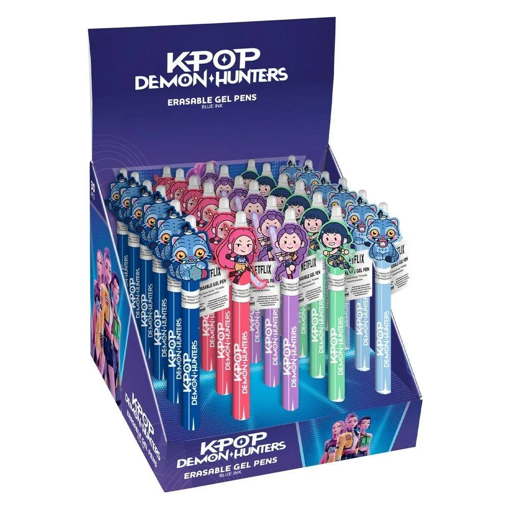 K-Pop Demon Hunters Radierbarer Gelstift Retractable Clip Icon