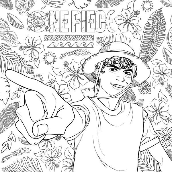 One Piece: The Official Coloring Book for the Live-Action Series