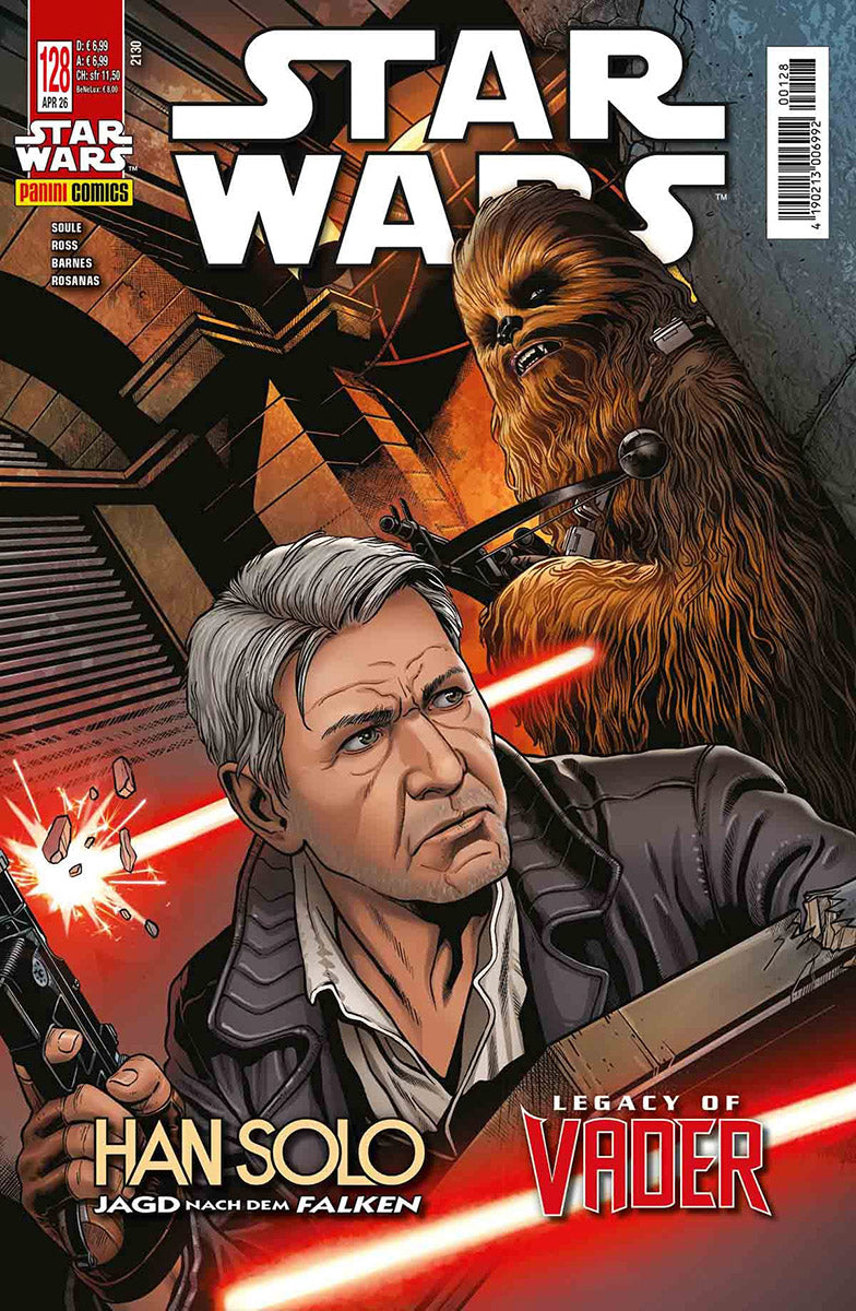 Star Wars Comics 128: Han Solo 2 & Legacy of Vader 7 (Kiosk Ausgabe)