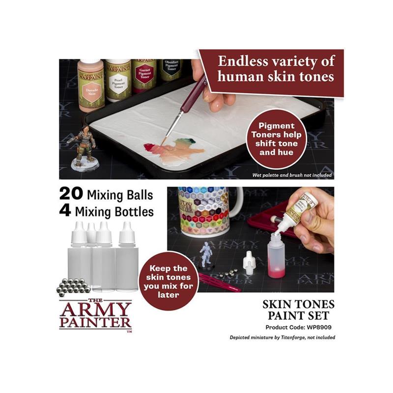 The Army Painter: Skin Tones Paint Set