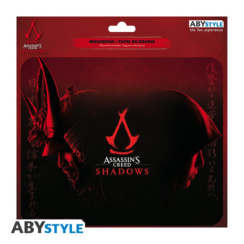 Assassin's Creed Flexible Mousepad "Shadows Yasuke & Naoe"
