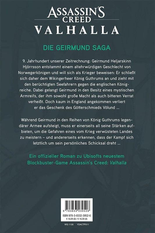 Assassin’s Creed Valhalla (Roman zum Game)