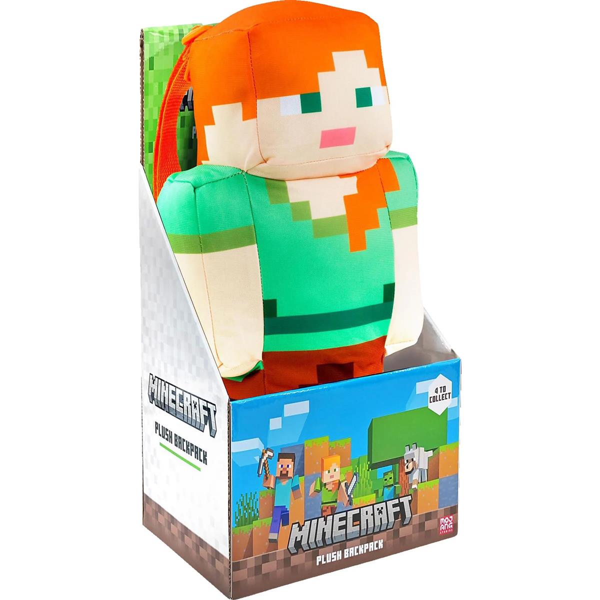 Minecraft Plüsch-Rucksack 30 cm Alex