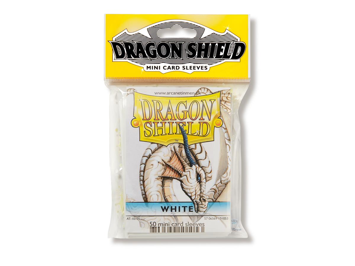 Dragon Shield Small White Sleeves (50 pcs)